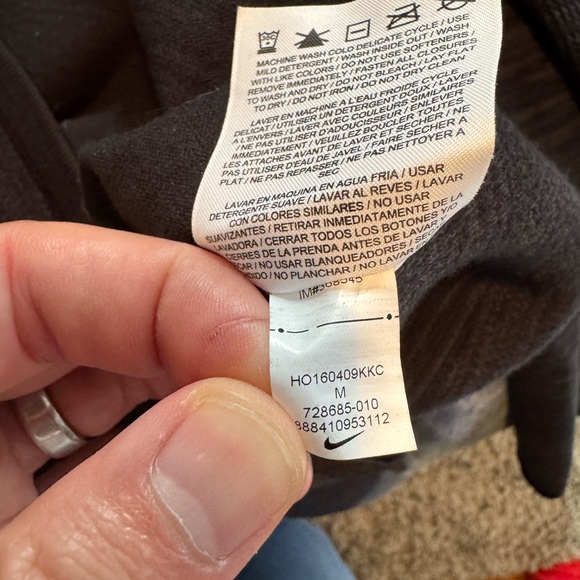 Nike Tech Knit Windrunner Hoodie Black M - Picture 4 of 4